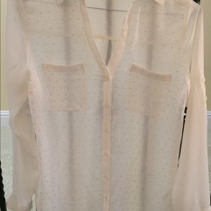 Express Shirt Ivory Size S